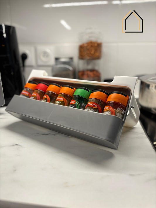 Étagère murale auto-adhésive - Rangement à épices