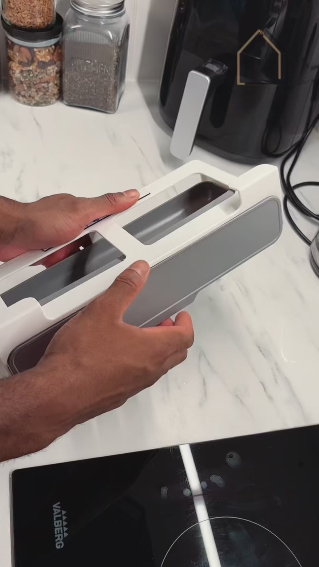 Étagère murale auto-adhésive - Rangement à épices